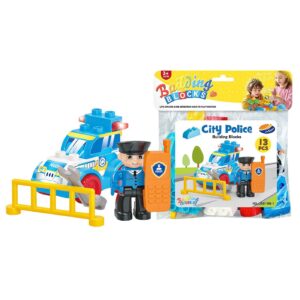 Τουβλάκια Αστυνομία 13τεμ. 3+ Ετών 19x22cm ToyMarkt 95455