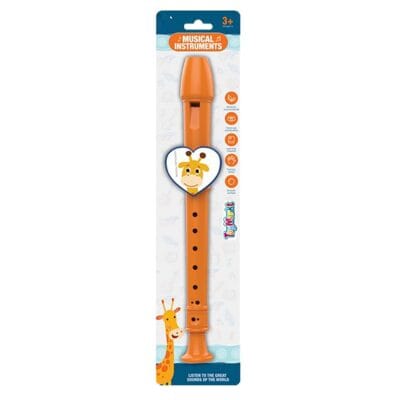 Φλογέρα 28cm με Καρδιά Ζωάκι σε Καρτέλα 9x40cm ToyMarkt 96148