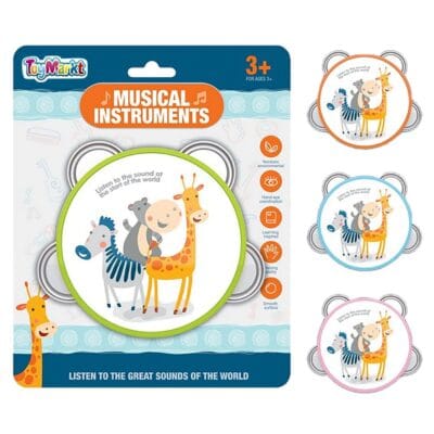 Ντέφι Ζωάκια 13cm σε Καρτέλα 17x21cm ToyMarkt 96153