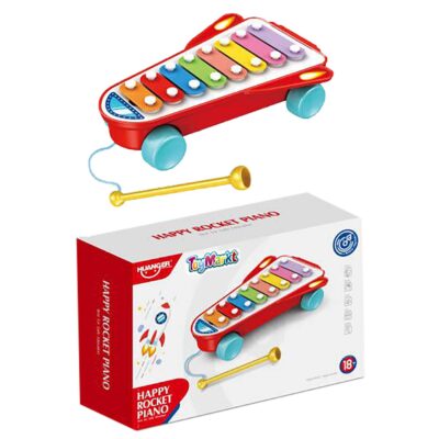 Happy Rocket Piano Ξυλόφωνο 26x18x7cm ToyMarkt 96161