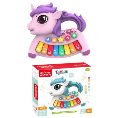 Piano Funny Animal Μονόκερως 22x19x5cm ToyMarkt 96168