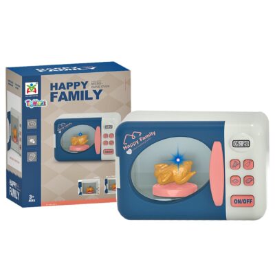 Μικρός Φούρνος Μικροκυμάτων Μπαταρίας 14x17x10cm ToyMarkt 971169