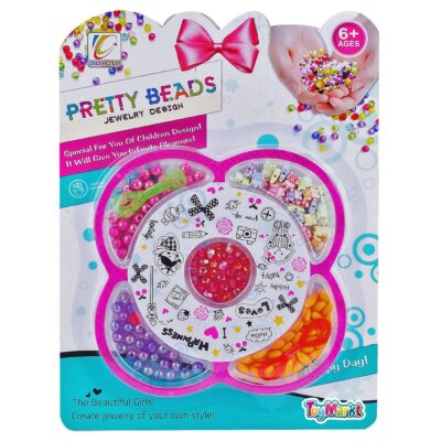 Καρτέλα Χάντρες Pretty Beads 21x28cm ToyMarkt 971194