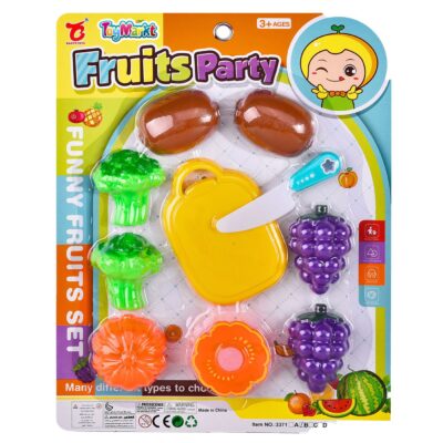 Φρούτα σε Καρτέλα 25x32x3cm ToyMarkt 971204