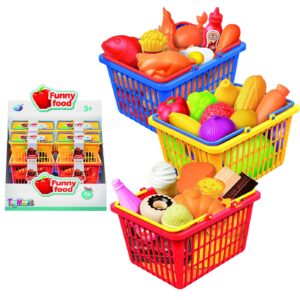 Καλαθάκι Κουζινικά Μικρό Funny Food 16x9x12cm ToyMarkt 971274