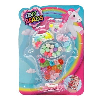 Μίνι σετ Χάντρες 12x17cm ToyMarkt 971300