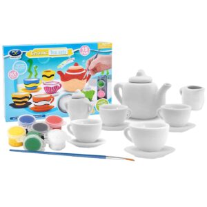 Κεραμικό σετ Τσαγιού Χρωματισμού 15τεμ 29x20x5cm ToyMarkt 971317
