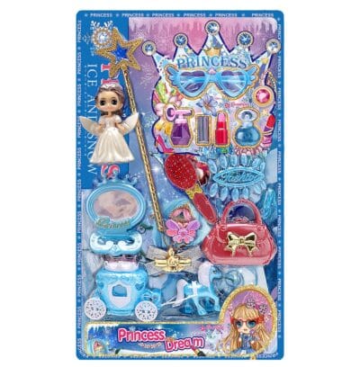 Σετ Πριγκήπισσας & Άμαξα σε Καρτέλα Μεγάλη 33x56x5cm ToyMarkt 971352