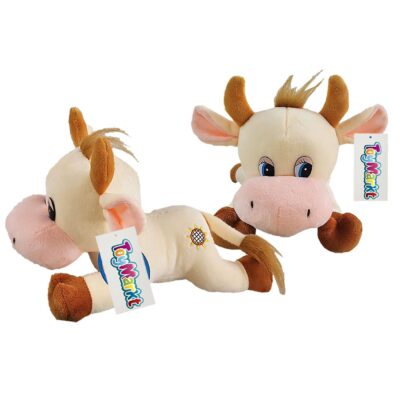 Αγελαδίτσα Ξαπλωτή 20cm 20cm (ξαπλωτό 28cm) ToyMarkt 99468