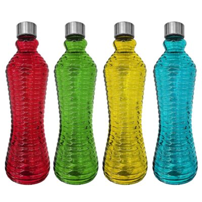 Μπουκάλι Γυάλινο Χρωματιστό  Homie 100144