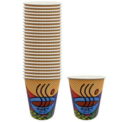 Ποτήρι Χάρτινο 8oz 50τεμ 9x8cm 240ml (8oz) Homie 1001968
