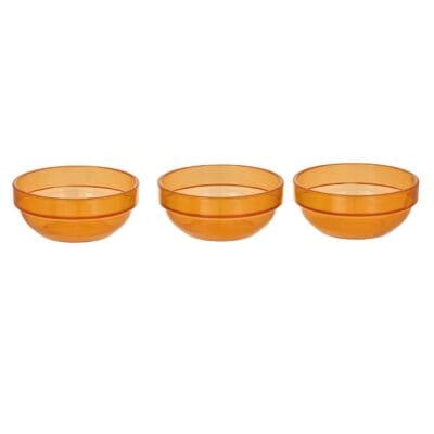 Μπωλάκια για Σάλτσες σετ=3τεμ Μπωλάκι=ø7,5x3cm Homie 1002010