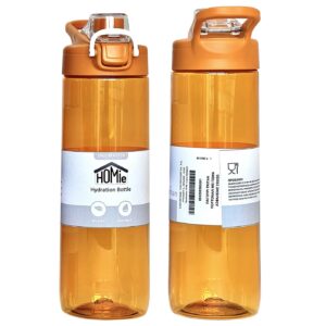 Παγούρι Tritan Πορτοκαλί με Πώμα Ασφαλείας 700ml Homie 1002105