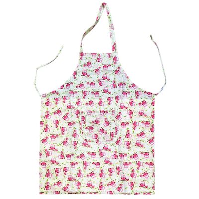 Ποδιά Μαγειρικής Αδιάβροχη Εμπριμέ 70x60cm Homie 1002126