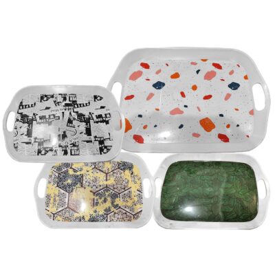 Δίσκος Σερβιρίσματος Πλαστικός 41x28cm Homie 1002145