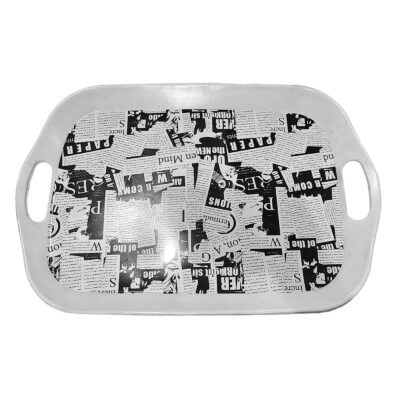 Δίσκος Σερβιρίσματος Πλαστικός 41x28cm Homie 1002145