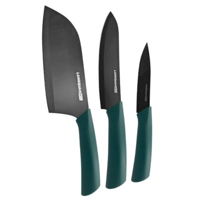 Μαχαίρια & Μπαλτάς σετ=3 τεμ 30cm 27cm 20cm Homie 1002153
