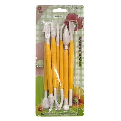 Εργαλεία Διαμόρφωσης Ζαχαρόπαστας σετ=8τεμ 16cm Homie 100318