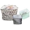 Καλάθι Άπλυτων Πτυσσόμενο 50x45x40cm 100L Homie 1011063