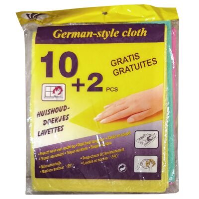 Πανάκια Καθαρισμού πακ=12τεμ. 37x31cm Homie 1011131