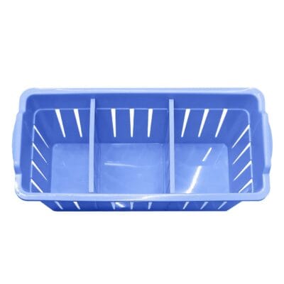 Καλάθι Αποθήκευσης Μικρό με 2 Χωρίσματα 26x12x9,5cm Homie 1011150