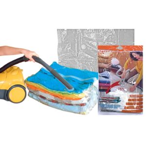 Σακούλα Πλαστική Ρούχων Κενού Αέρος Μεγάλη 100x70cm Homie 101245