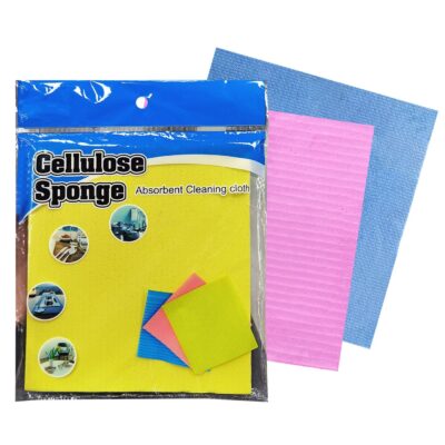 Σπογγοπετσέτα σετ=3τεμ 20x17x0,5cm Homie 10169