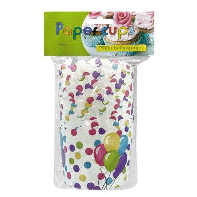 Φορμάκια Κέικ Χάρτινα πακ=12τεμ 7x5,5cm Homie 101526