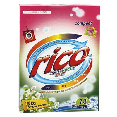 Απορρυπαντικό Πλυντηρίου Ρούχων 3kg Rico