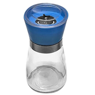 Μύλος για Αλάτι-Πιπέρι Γυαλί-Inox 13x6,5cm Homie 101696