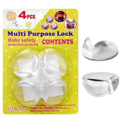 Προστατευτικές Γωνίες Διαφανείς 4τεμ  Homie 101756