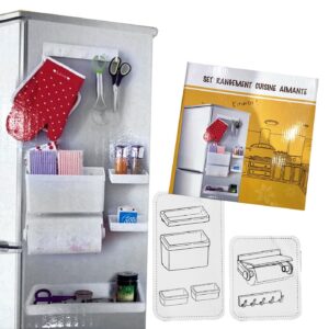 Σετ Οργάνωσης με Μαγνητικά Ράφια Κουτί=26x26x9cm Homie 101890