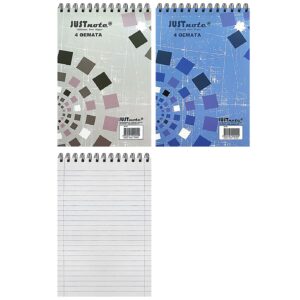 Μπλοκ Σπιράλ 4θεματων 17x25cm JustNote 104181