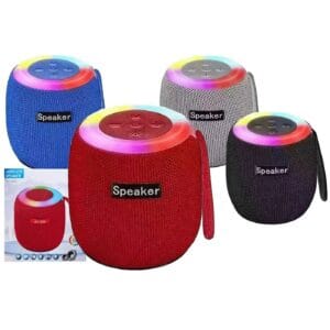 Ηχείο Bluetooth με φως & Σχοινάκι 9x8,5cm Homie 108488