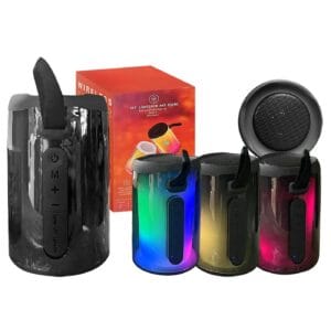 Ηχείο Bluetooth Αλλάζει Χρώματα 12,5x8cm Homie 108489