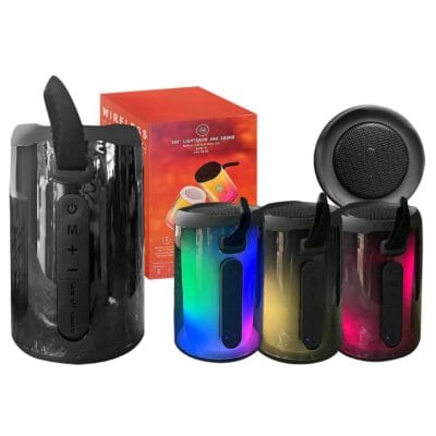 Ηχείο Bluetooth Αλλάζει Χρώματα 12,5x8cm Homie 108489