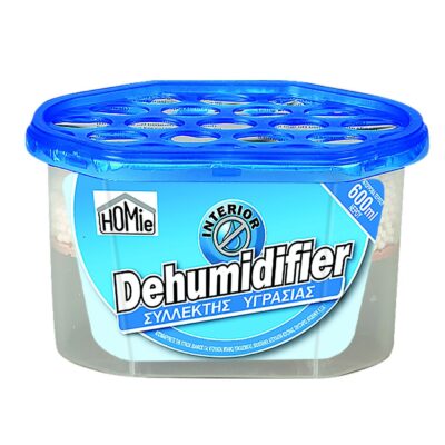 Αφυγραντικό Κουτί Κομπλέ Χωρητικότητα Υγρασίας:600ml 15x10,5x8,5cm Homie 116673