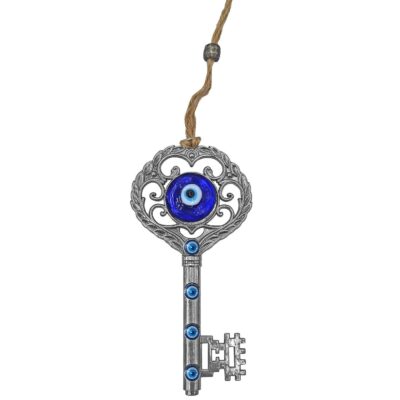 Κλειδί Μεταλλικό με Γυάλινο Μάτι 15x7,5cm Homie 116924