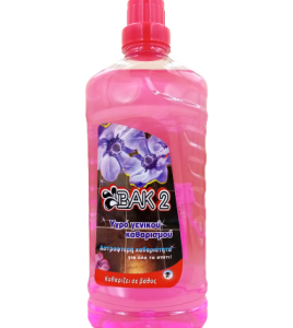 Βακ 2 Υγρό Γενικού Καθαρισμού Με Άρωμα Floral 1lt