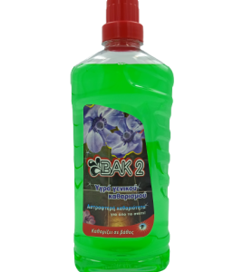 Βακ 2 Υγρό Γενικού Καθαρισμού Με Άρωμα Πράσινο Μήλο 1lt
