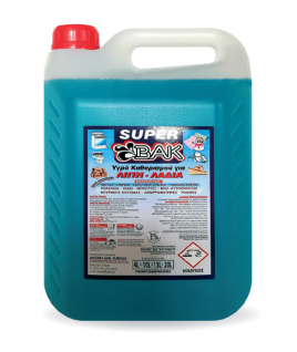 Super Βακ Υγρο Καθαριστικο Για Λιπη-Λαδια Γενικου Καθαρισμου 4lt