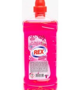 Rex Υγρό Πατώματος Με Άρωμα Λουλουδια 1lt