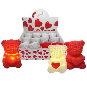 12-2026.jpg Αρκούδος Roses με φως 6,5x5,5cm Homie 322046