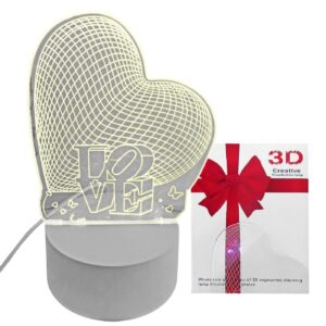 22-3062.jpg Πινακίδα Love Διάφανη με φως 18x12cm Homie 423082