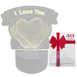 22-3094.jpg Πινακίδα με φως I Love you 18x15cm Homie 423114