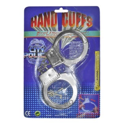 Χειροπέδες Μεταλλικές 25x16,5cm Carnavalista 231541