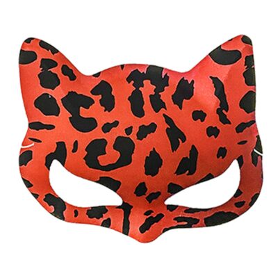Μάσκα Γάτα Animal Print 17,5x13cm Carnavalista 231929