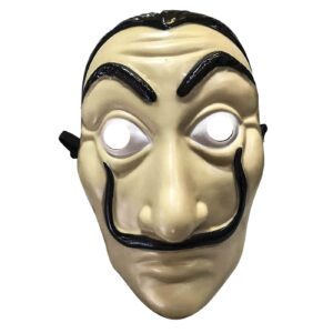 Μάσκα Πλαστική Μουστακαλής  Carnavalista 232074