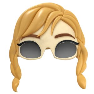 Γυαλιά Αποκριάτικα Κοριτσάκι με Κοτσίδες 19x16cm Carnavalista 232150