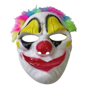Μάσκα Κλόουν με Μαλλιά Πολύχρωμα  Carnavalista 232210